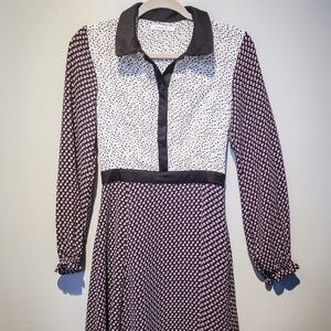 Asos Multi-print Skater Dress